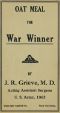 [Gutenberg 56223] • Oat Meal: The War Winner